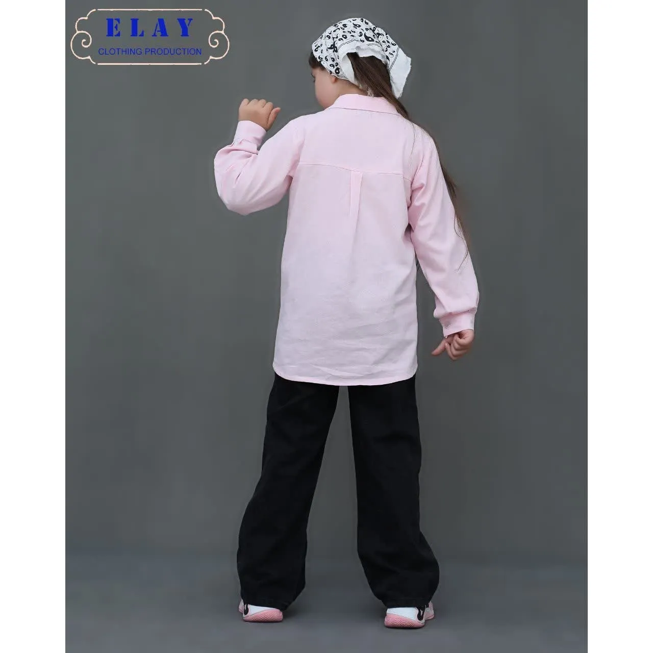 شومیز لینن دخترانه مدل دریا مانتو تابستانی خنک سایز 1