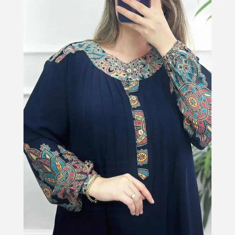تونیک سوپرنخ اندونزی وارداتی سایز بزرگ مناسب سایز 40 تا 50