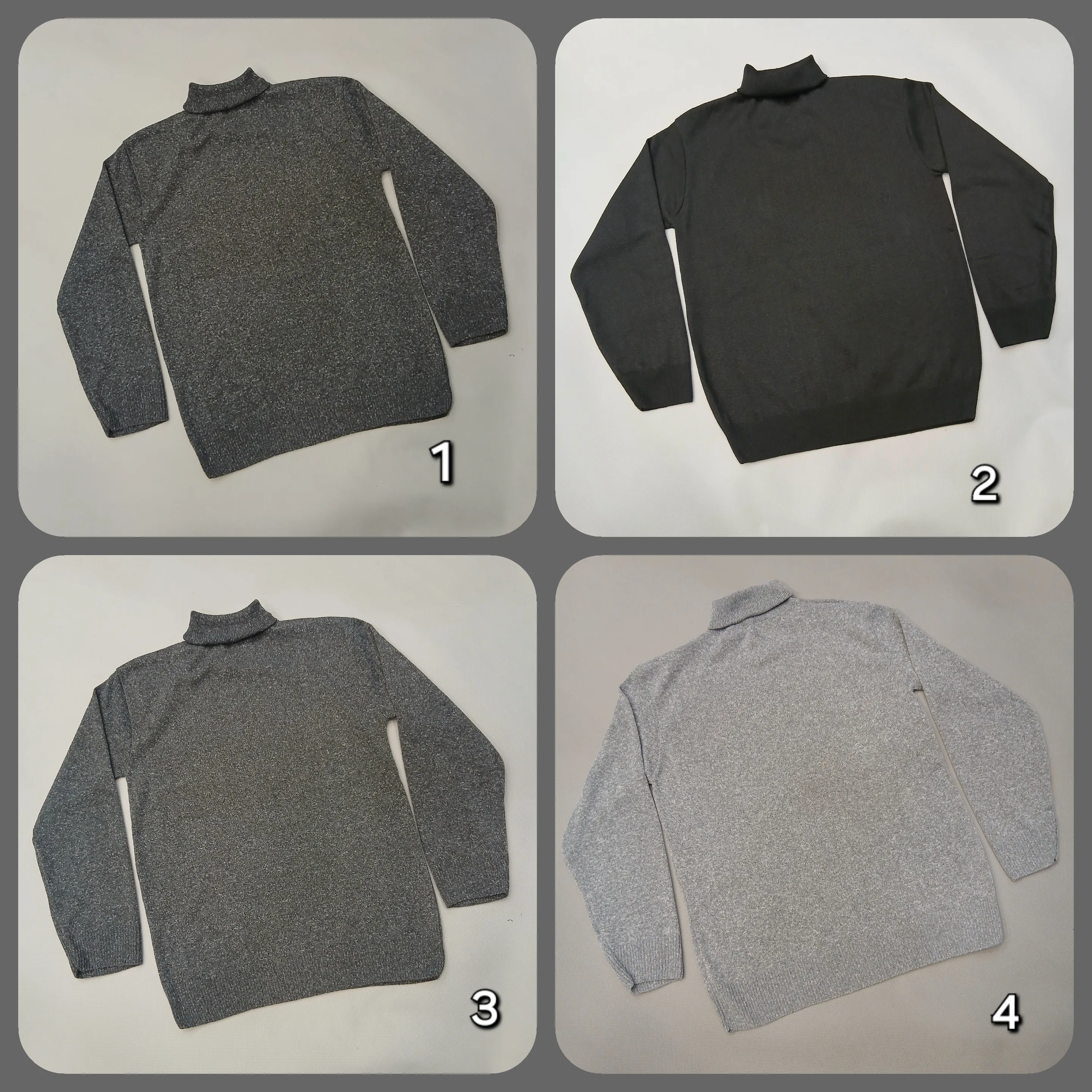 بافت یقه اسکی مردانه فری سایز مناسب فصل سرما