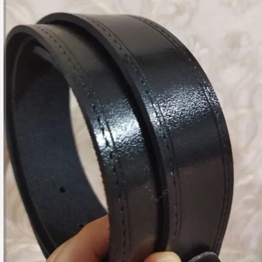 ست هدیه مردانه شامل کفش چرم لژدار و کمربند مدل نیک