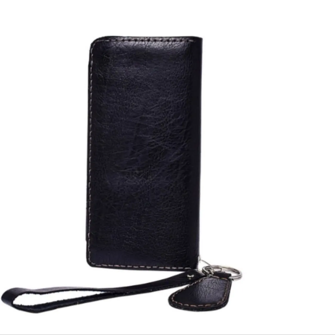 کیف پول و کیف موبایل چرم مصنوعی مدل کیهان با جای کارت، سیمکارت و مموری