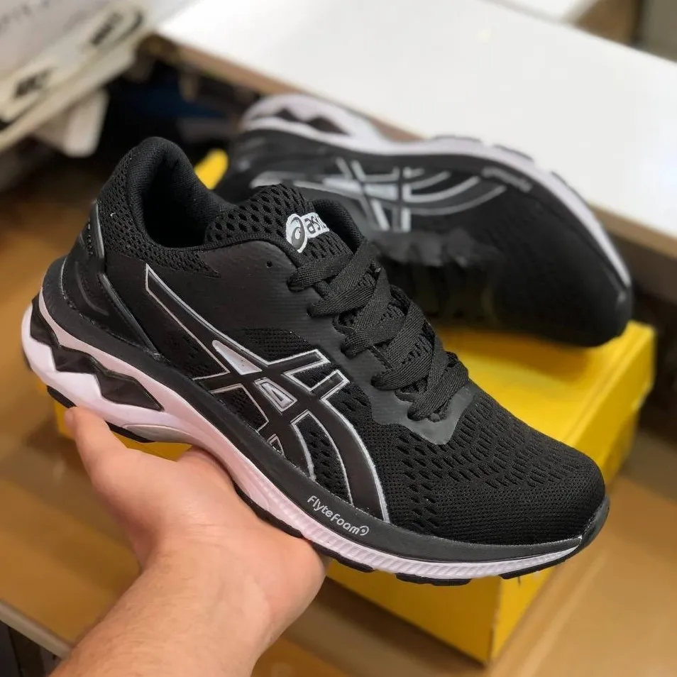 کفش اسیکس Gel Nimbus مردانه مشکی اسپرت پیادهروی و روزمره