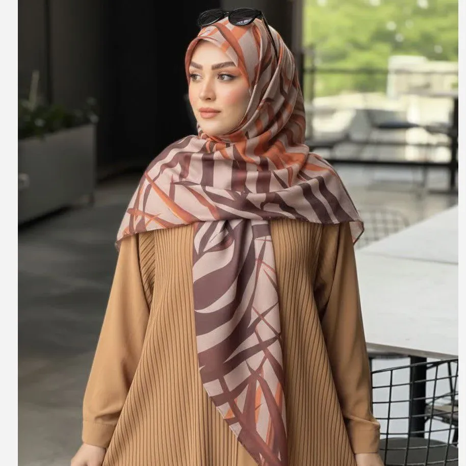 روسری نخی کاستوم طرح روناک مجلسی