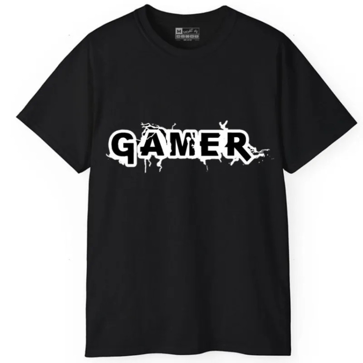 تی شرت آستین کوتاه مردانه طرح گیمر کد 120