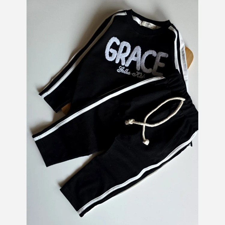ست اسپرت دخترانه و پسرانه مدل GRACE دورس دو نخ سایز 40 تا 65