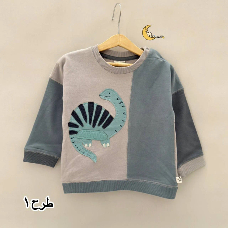 بلوز دورس نوزادی نکست طرح دار سایز 0 تا 24 ماه