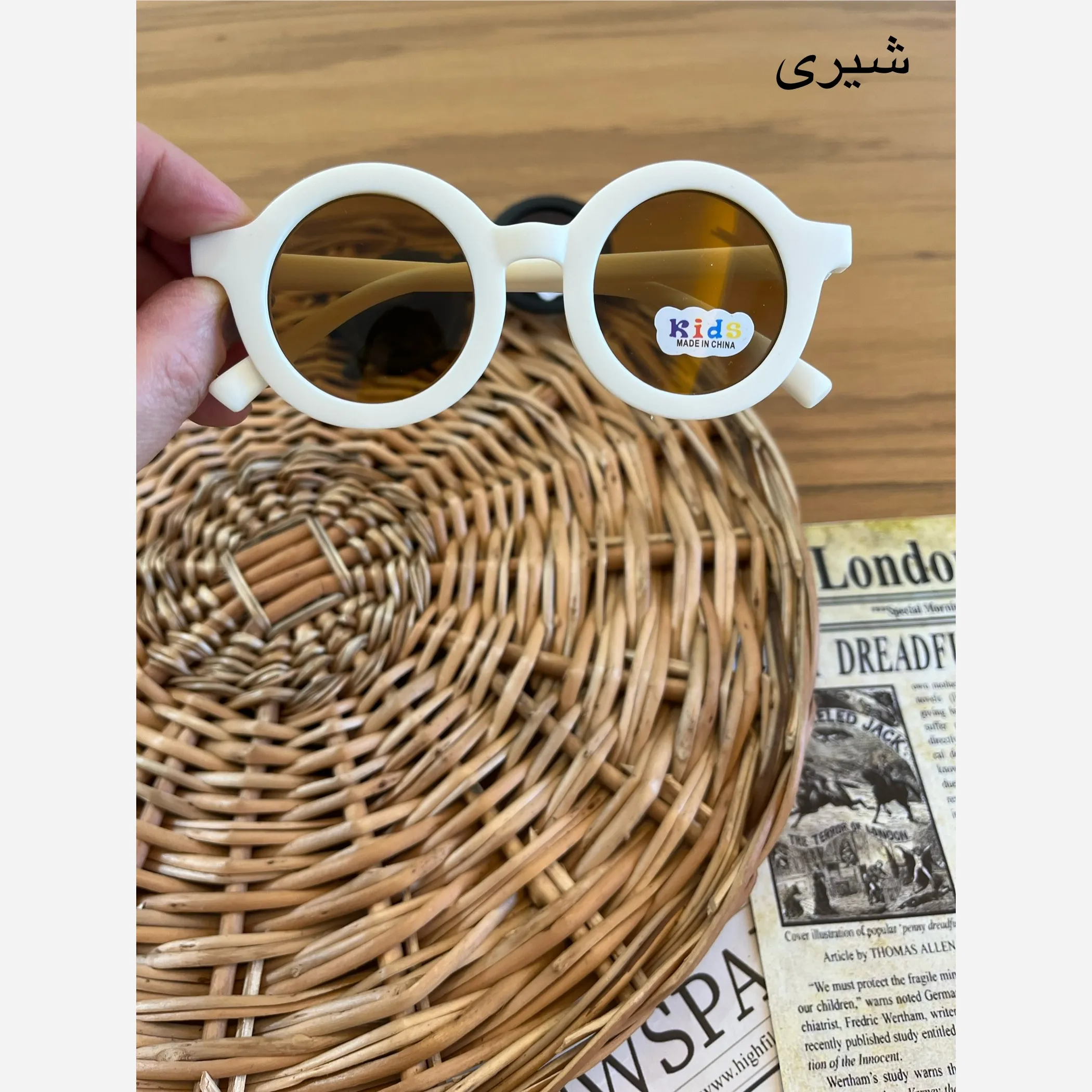 عینک آفتابی بچگانه استاندارد UV400 مناسب 2 تا 8 سال