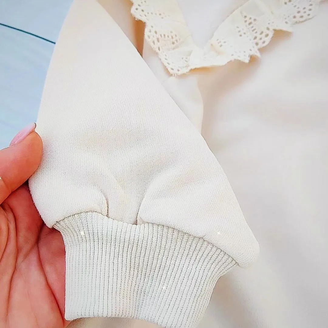 بلوز دورس مجلسی دخترانه طرح خامه دوزی و گلدوزی شده مناسب 4 تا 12 سال