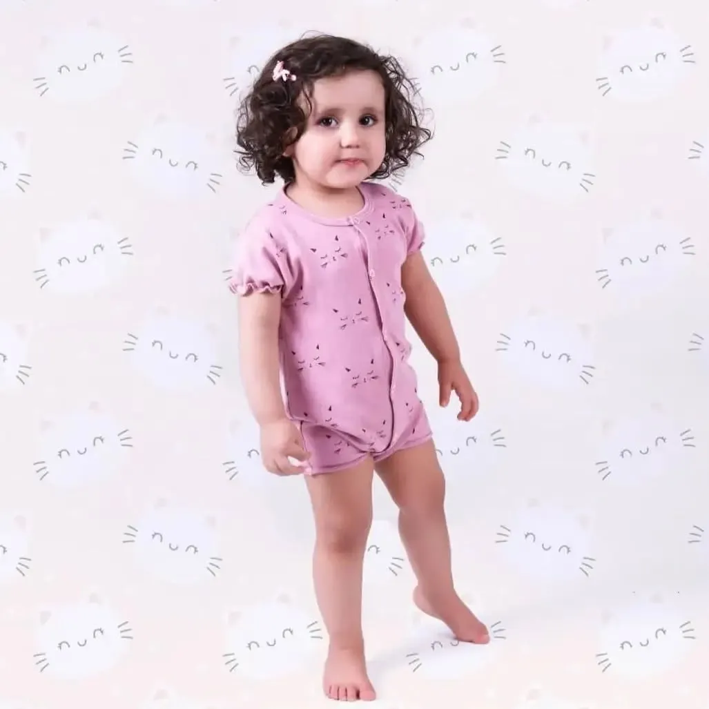 رامپر نوزادی نخی در 3 طرح متنوع (پلنگی، پیشی و سنجاب)