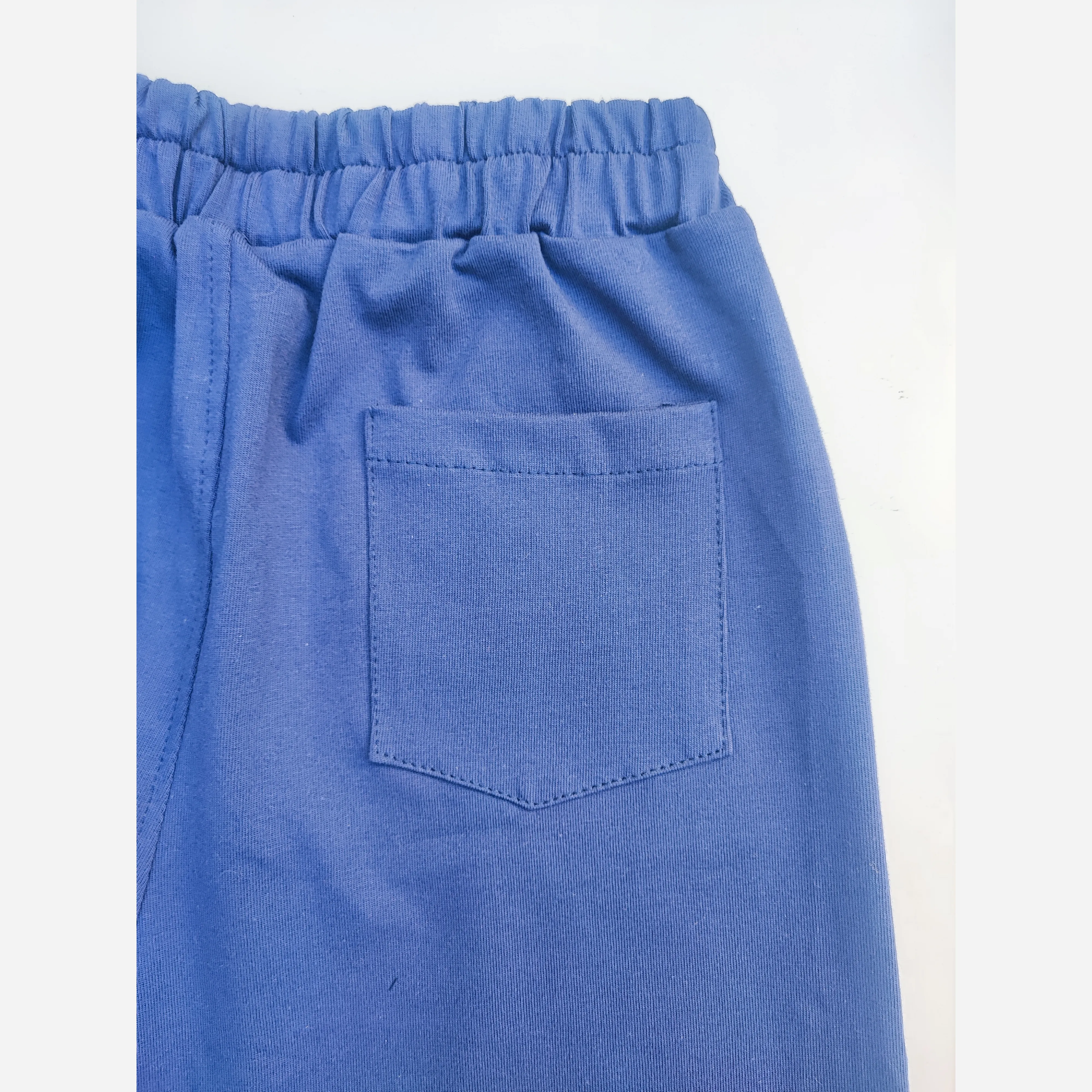 ست تیشرت و شلوارک اسپرت پسرانه و دخترانه طرح 1977 رنگ سرمه ای سایز 55 تا 75