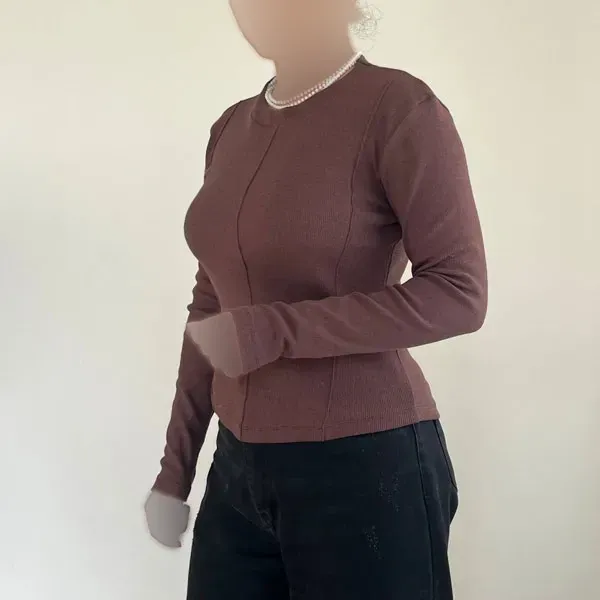بلوز رگه دوزی زنانه کد 1229