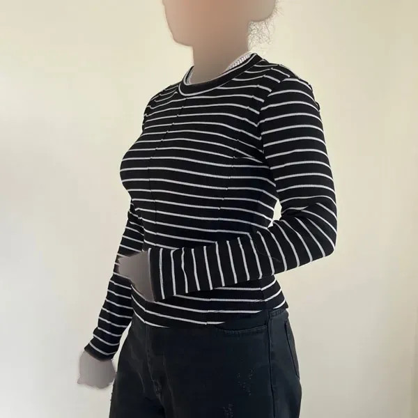 بلوز رگه دوزی زنانه کد 1229