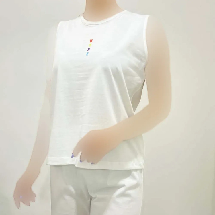 تاپ زنانه نخ پنبه چاپدار کد 1373