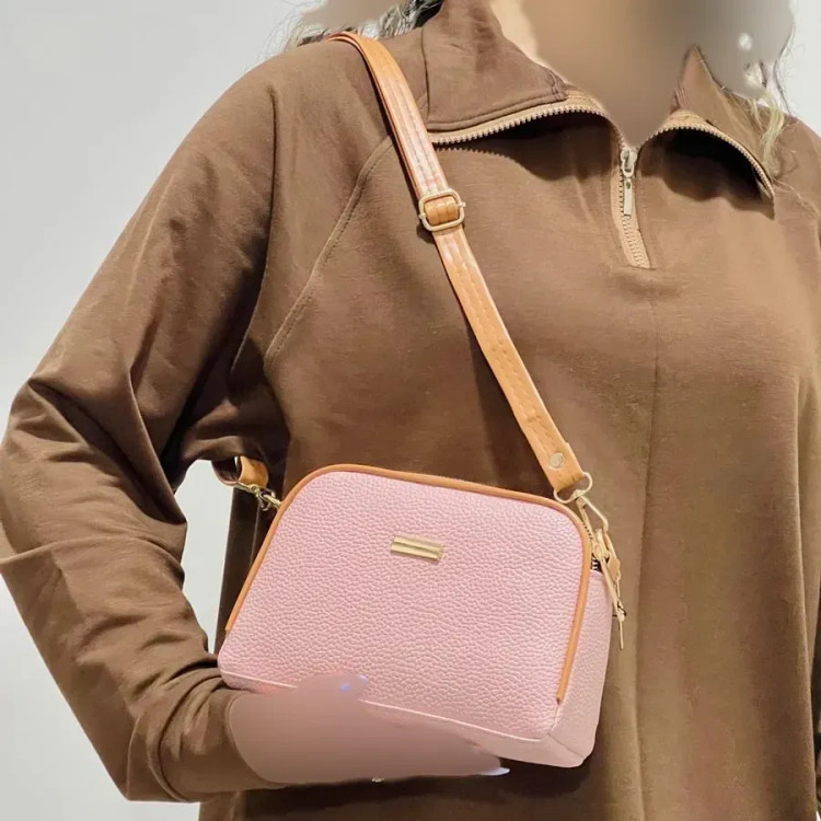 کیف دستی و دوشی زنانه شرانگ مغذی دوزی شده کد1390