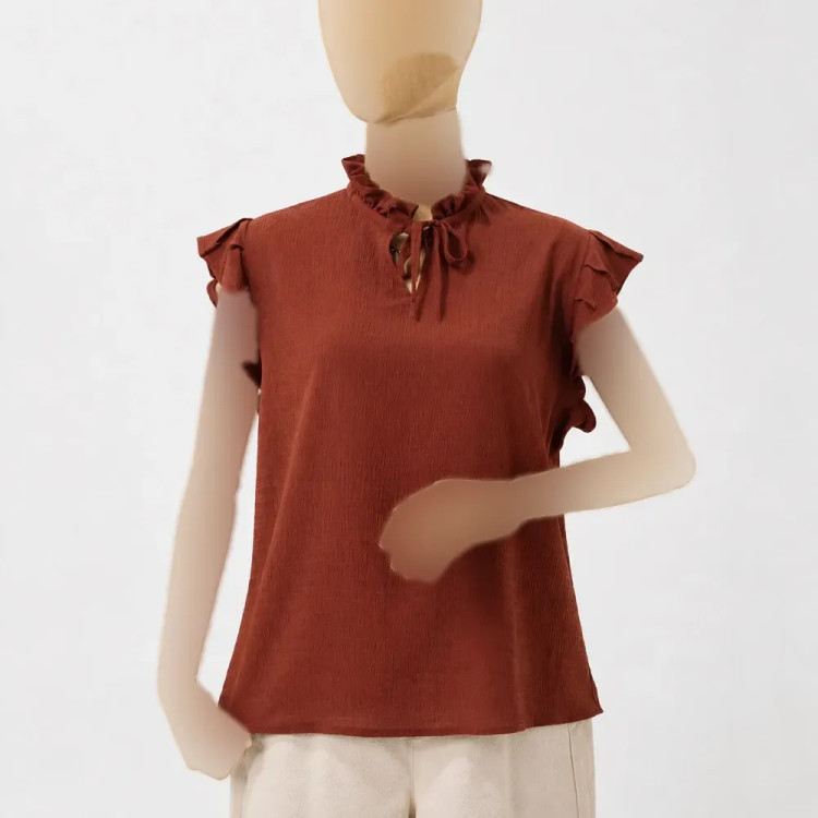 تاپ مجلسی زنانه جنس کریشه کد 1429