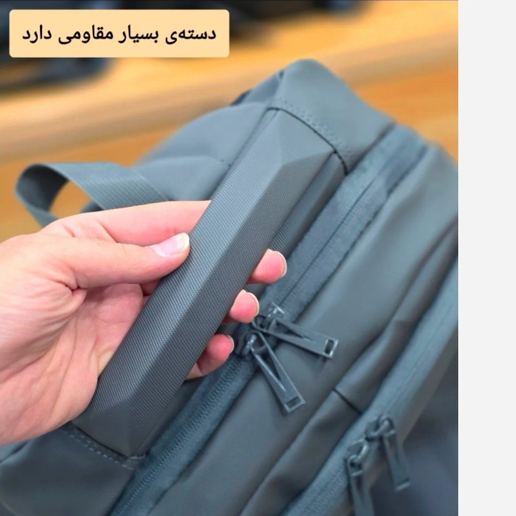 کوله پشتی اسپرت پریزیدنت وارداتی ضد خش جیب دار مدل دو خانه