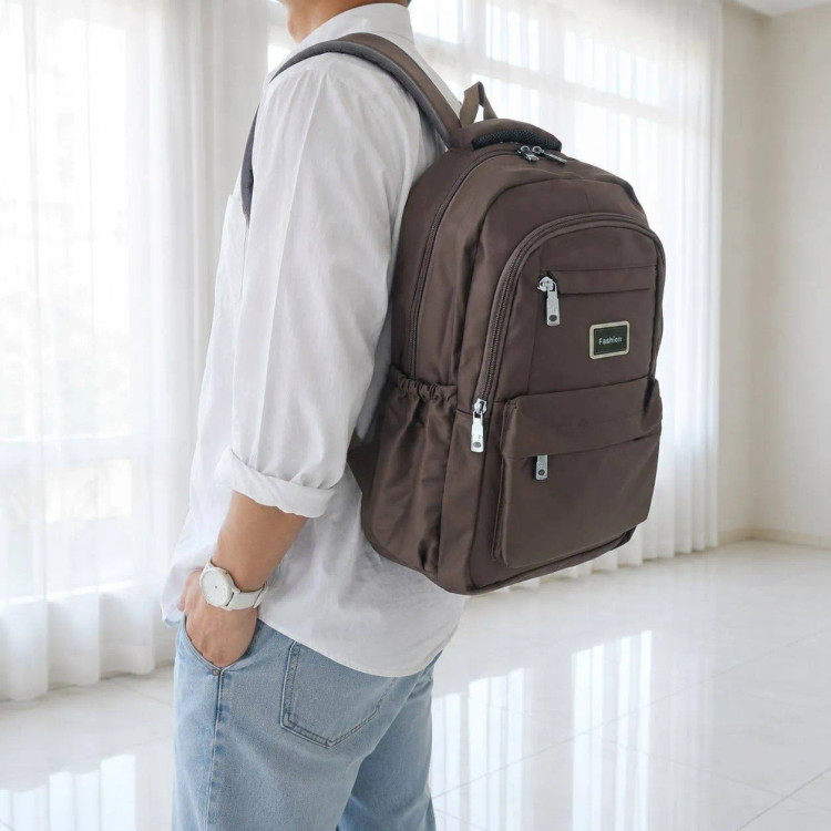 کوله پشتی مدرسه و دانشگاه جنس کجراه خارجی ابعاد 45x30x10 سانتیمتر