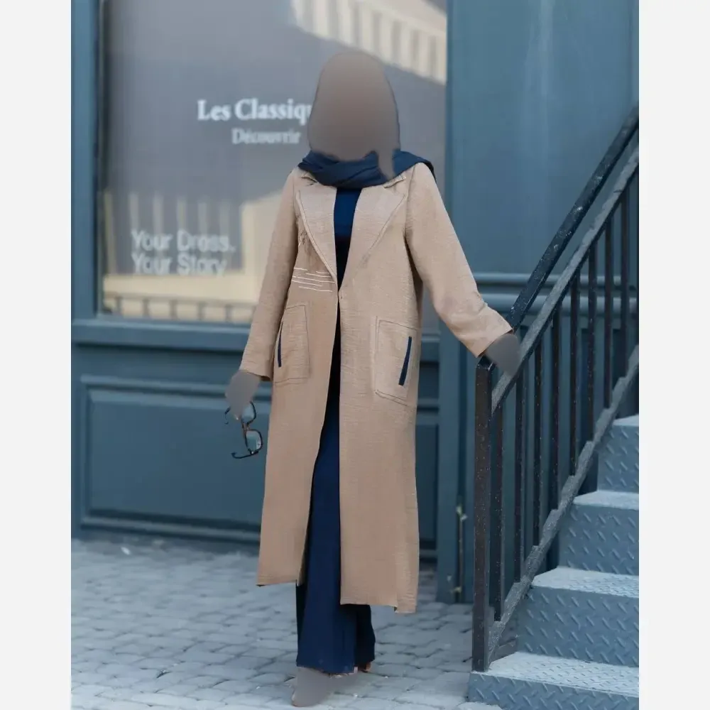مانتو مدل لک لک جنس کرپ شانتون تایوان سایز 38 تا 54 قد 120