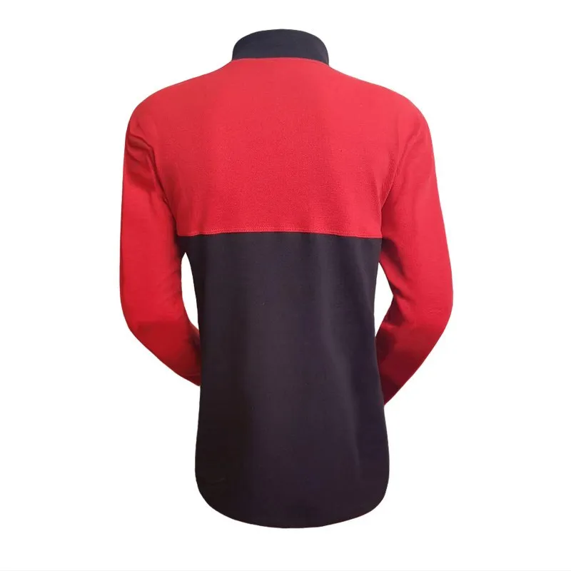 تیشرت آستین بلند مردانه طرح Under یقه ایستاده جودون دو رنگ قرمز مشکی سایز L XL XXL
